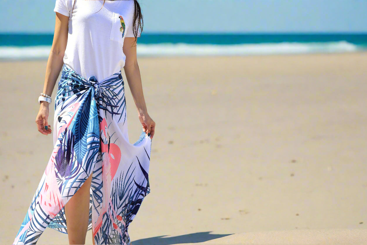 Écharpe Fun Flamingo