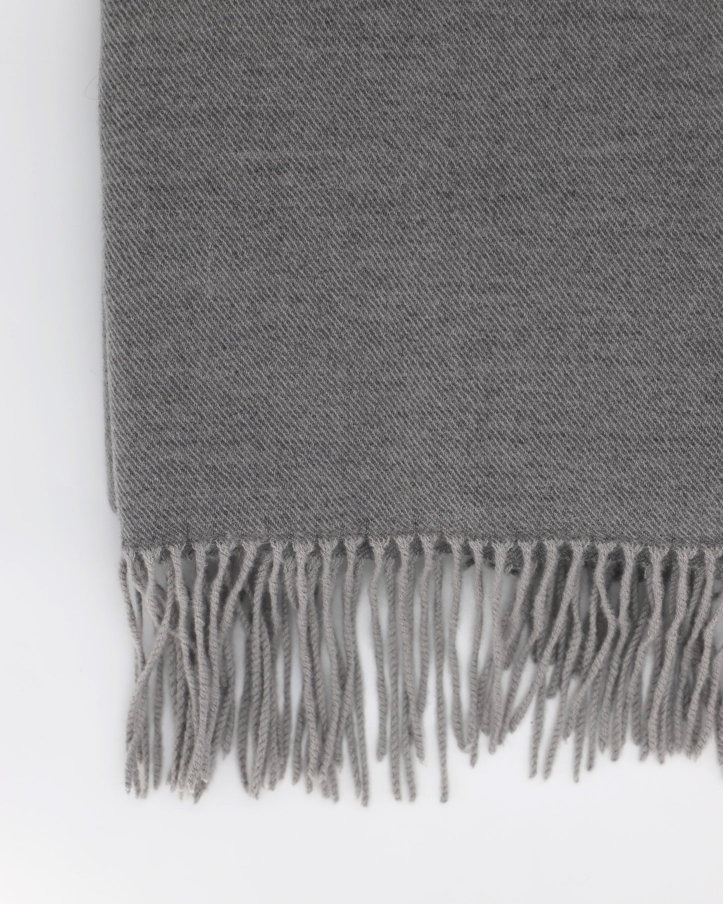 Soft Cashmere and Visoce Scarf  - Light Gray - Scarf Designers